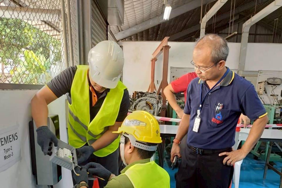 Illustration de la formation Installateur de bornes de recharge pour véhicules électriques