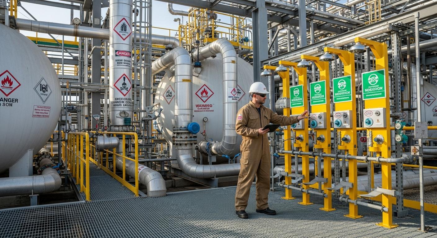 Illustration de la formation Habilitation ATEX : Atmosphères explosives