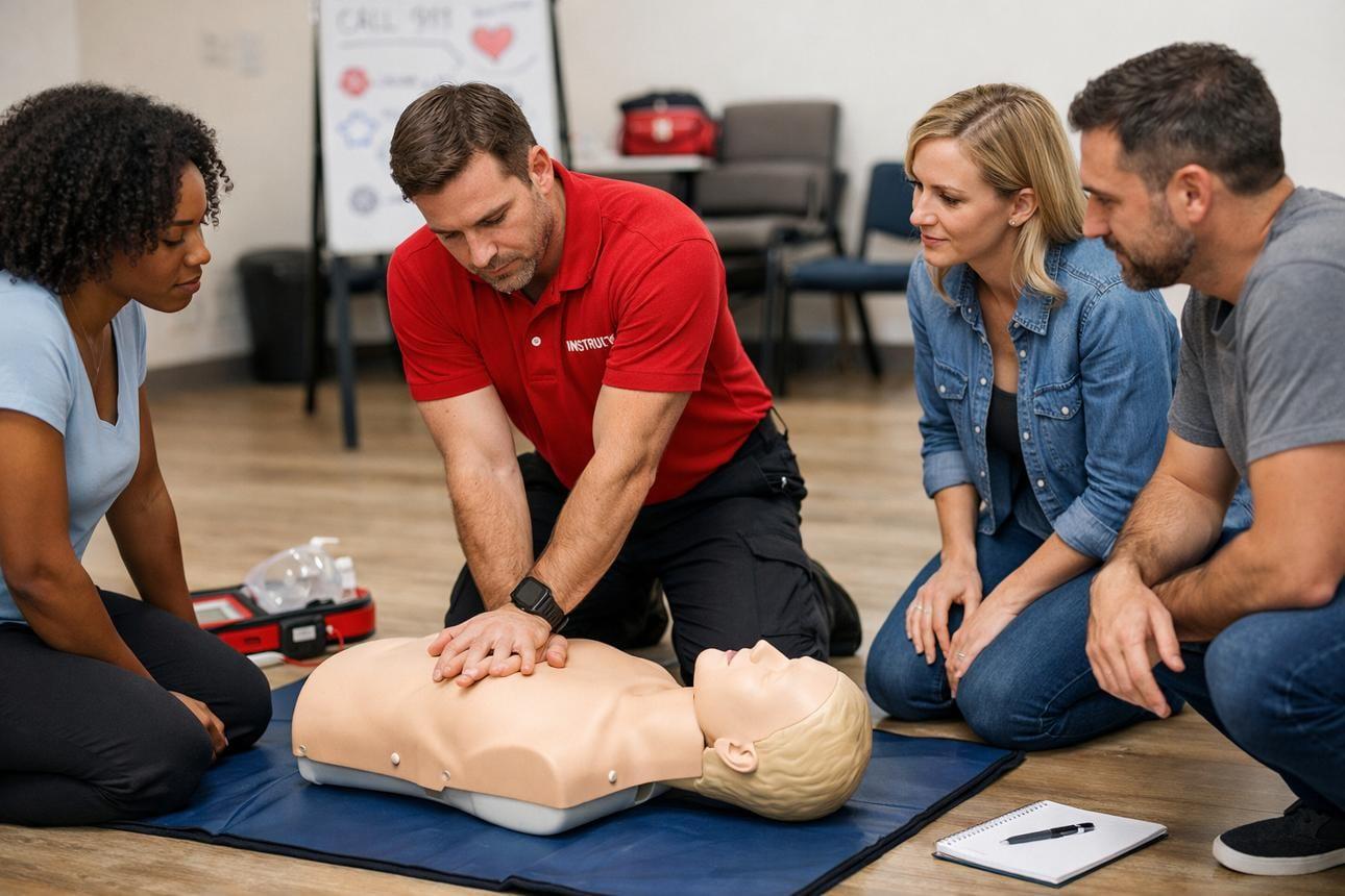 Illustration de la formation Prévention et Secours Civiques de niveau 1 (PSC1)