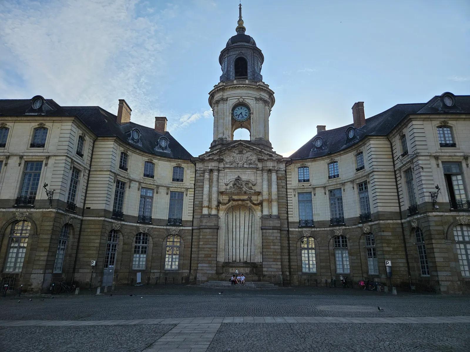 La place de la Mairie à Rennes